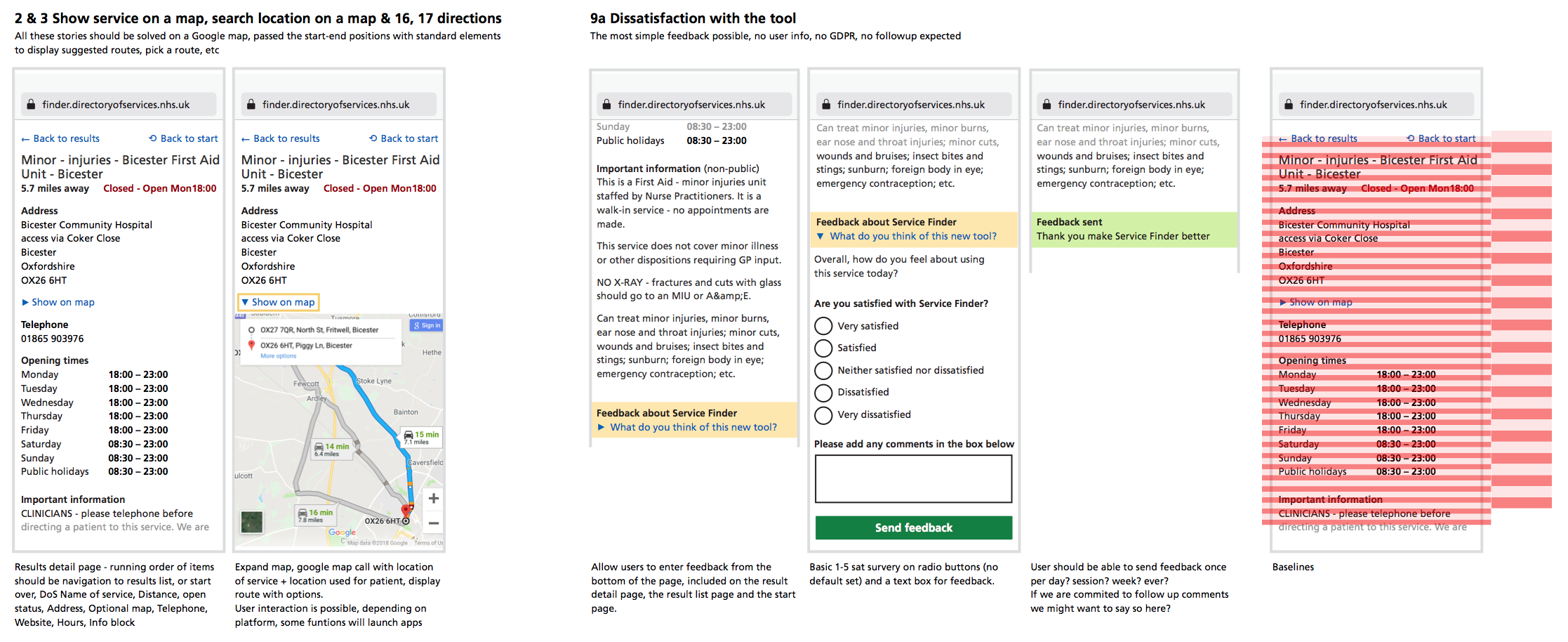 Service Finder partial flow